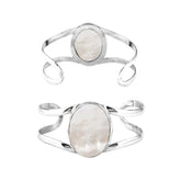 SB-128-MOP Sterling Silver Bracelet With Mother Of Pearl Jewelry Bali Designs Inc